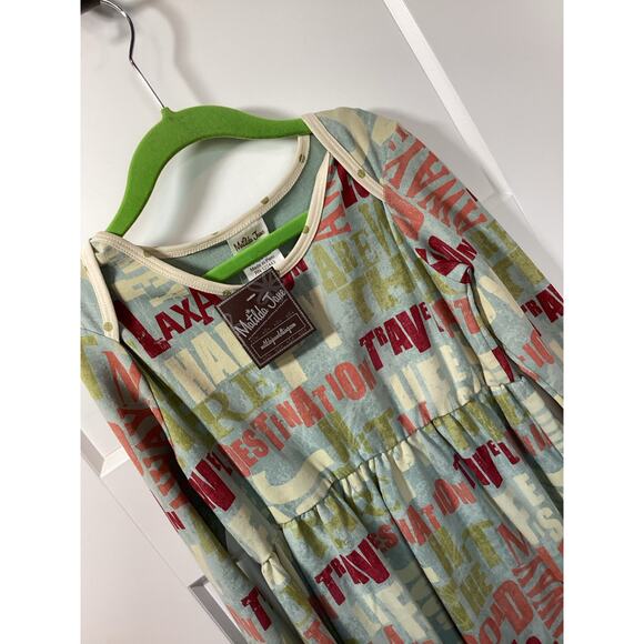 NWT Matilda Jane Girl Field Trip Traveling Long Sleeve Dress Multicolor SZ 8 - Picture 3 of 9